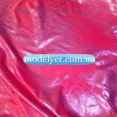 Ткань Трикотаж масло напыление (малина)